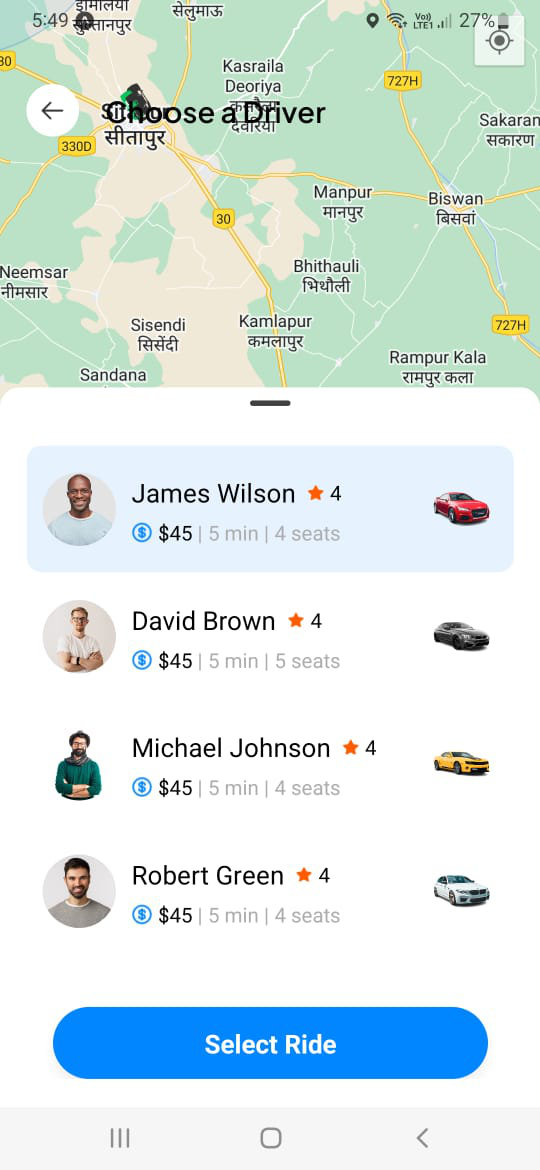 Choose a driver Choose a driver